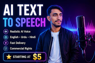 create ai voice overs