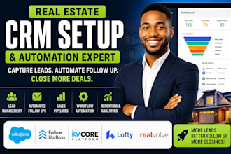 do real estate crm salesforce wise agent follow up boss kvcore lofty realvolve