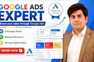 setup and optimize google ads PPC campaigns
