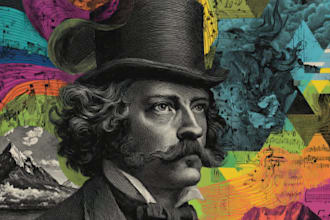 design creative music album cover art or music song artwork