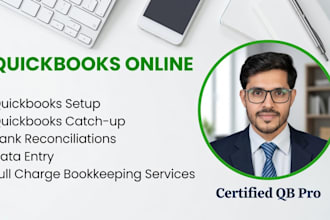 do accurate bookkeeping, bank reconciliation and data entry expert