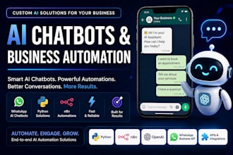build ai whatsapp chatbot with appointment booking automation