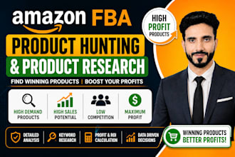 do amazon fba product hunting and product research