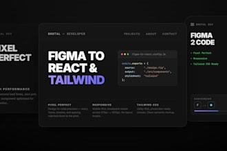 convert figma to react with pixel perfect responsive design