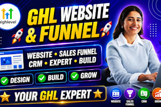 build go high level website be your gohighlevel sales funnel crm expert