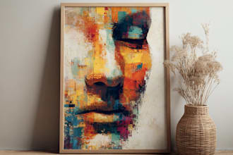 design trendy printable wall art for your etsy shop