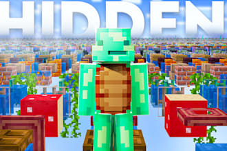 design professional quality minecraft thumbnail