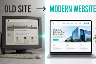 redesign and modernize your outdated website