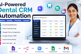 build ai lead qualification and CRM automation using n8n
