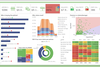 analyze your data and deliver actionable insights  with stunning visuals