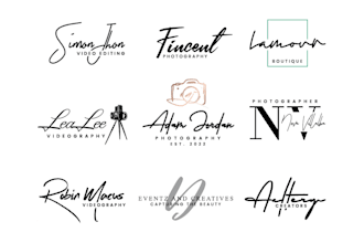 design signature, autograph, handwriting, cursive logo