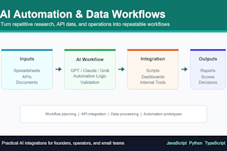 build ai automation and data workflows