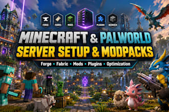 create optimize minecraft modpack palworld bedrock forge to fabric plugin setup