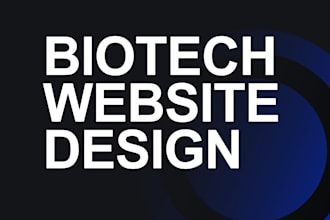 design modern biotech website biotech ui ux website design biotech landing page
