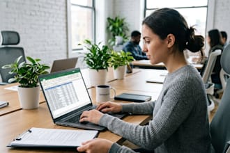do accurate data entry typing microsoft  excel and word
