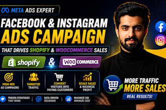 setup and manage meta ads facebook ads for shopify ecommerce store