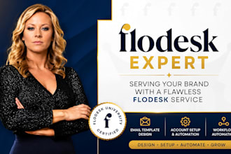 design flodesk email template, flodesk account setup and automate your workflow