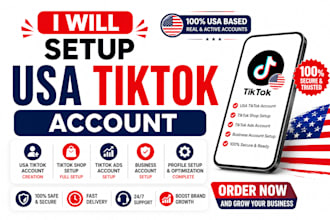 setup usa tiktok account tiktok usa tik tok