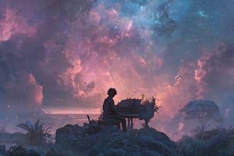 design unique music cover art