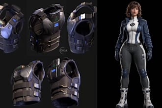 create hyper realistic metahuman clothing and accessories for unreal engine