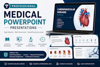create a professional medical powerpoint presentation