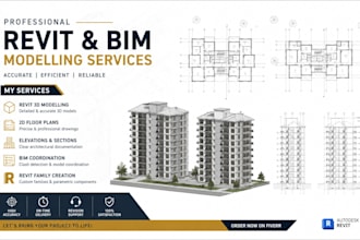do your architectural and structural bim model with revit