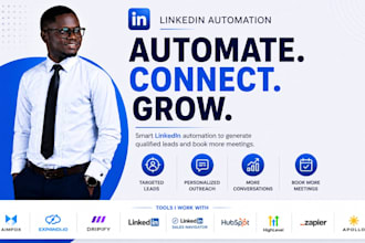 setup linkedin automation b2b lead generation aimfox expandi dripify