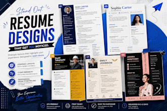 design a professional resume
