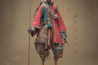 design a concept art character or object