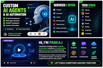 build multi agent ai systems and automation tools