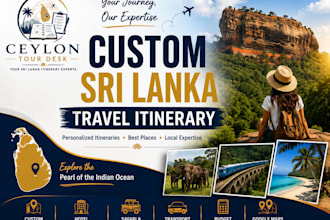 creat a personalized sri lanka travel itinerary
