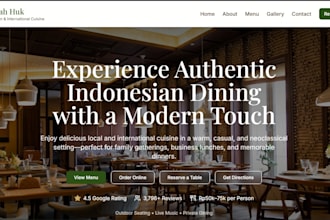 design a modern website or ai landing page for your business