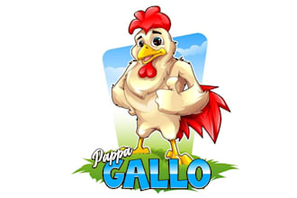 design wonderful chicken restaurant food rooster logo