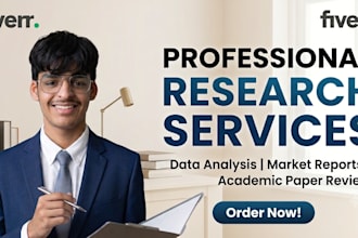 research any topic and create a professional summary