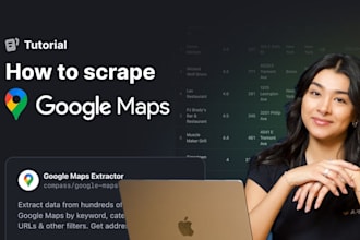 expertly scrape google maps scraper b2b lead for you