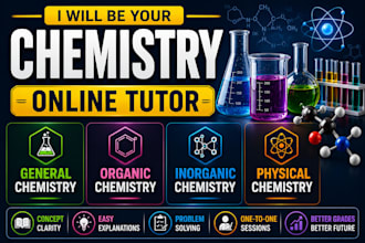tutor chemistry for school, college and university