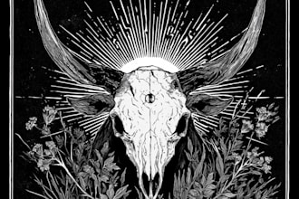 make dark art , linocut or woodcut t shirt