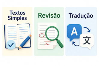 textos ,revisao e traducao