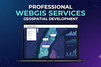 develop custom webgis and interactive web map applications