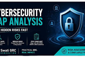 perform grc gap analysis and cybersecurity risk assessment