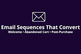 write ecommerce email sequences that convert