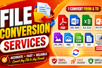 do document editing, formatting, file conversion