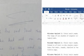 do fast and accurate malayalam typing and data entry work