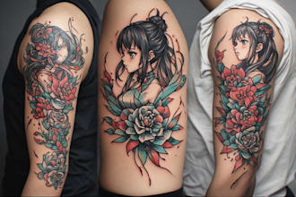 make your dream anime tattoo design