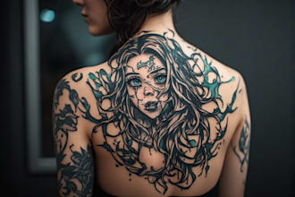 make your dream anime tattoo design