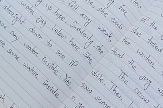 write anything with my beautiful hand writing