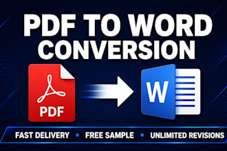 convert PDF to word and word to PDF and image to text