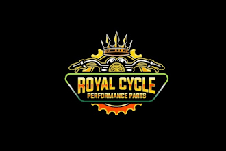 design intriguing motorcycle parts mechanic logo