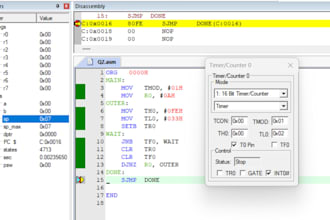 help you debug your 8051 or 8086 assembly code
