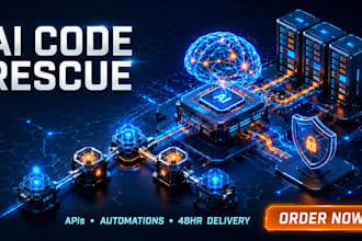 build ai automations, fix ai code, and develop your backend API